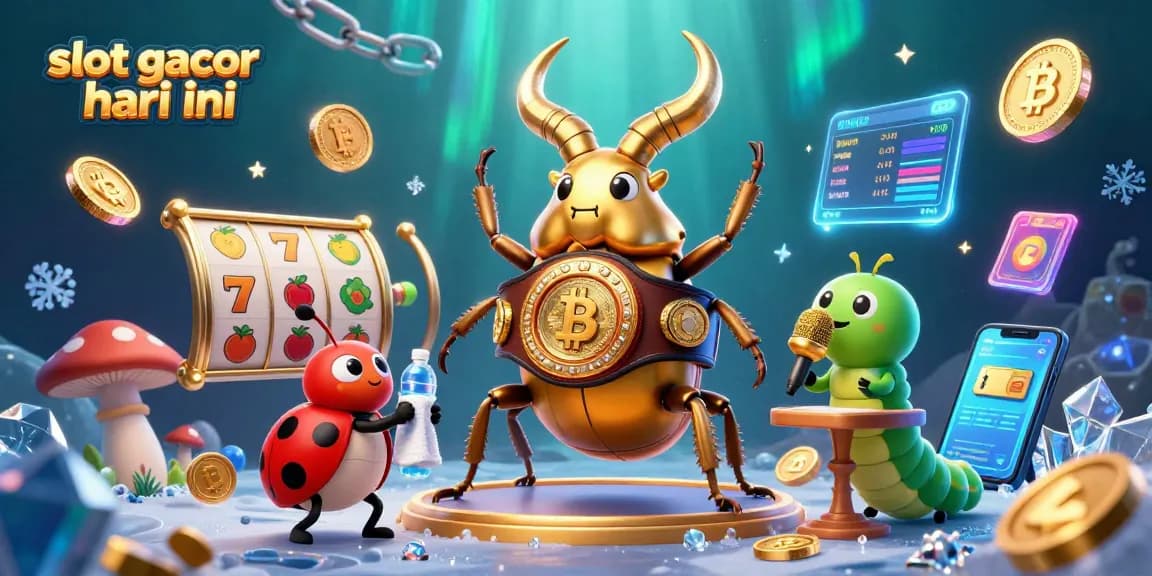 Spin the reels and challenge luck with slot gacor hari ini, a dynamic casino illustration.