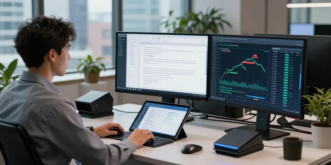 Detect fraud in PDF documents using advanced AI technology in a high-tech workspace.