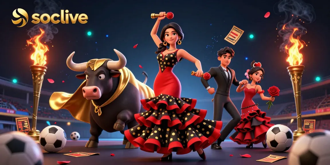 Socolive offers live sports betting with vibrant visuals and dynamic elements, capturing the excitement.