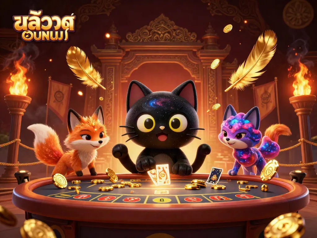 เกมสล็อตออนไลน์ในบรรยากาศคาสิโนของจักรวาล