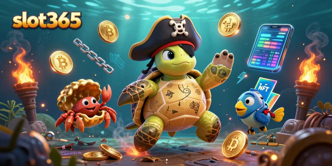 Engage in thrilling gameplay at slot365 with a vibrant underwater casino scene.