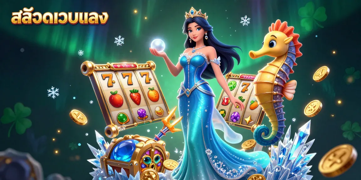 Spin the thrilling สล็อตเว็บตรง with vibrant slot reels and dynamic jackpot symbols.