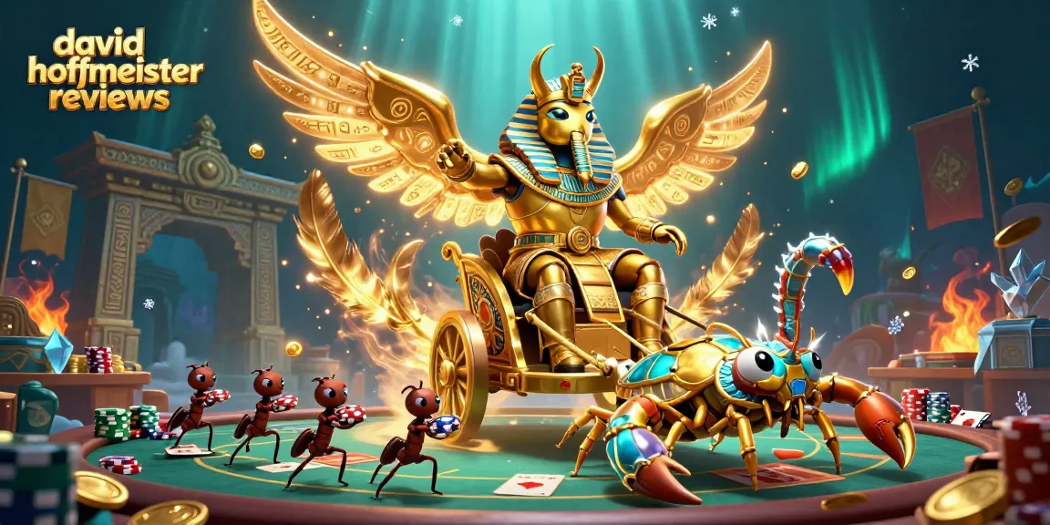 Experience david hoffmeister reviews with vibrant poker action and dynamic golden characters.