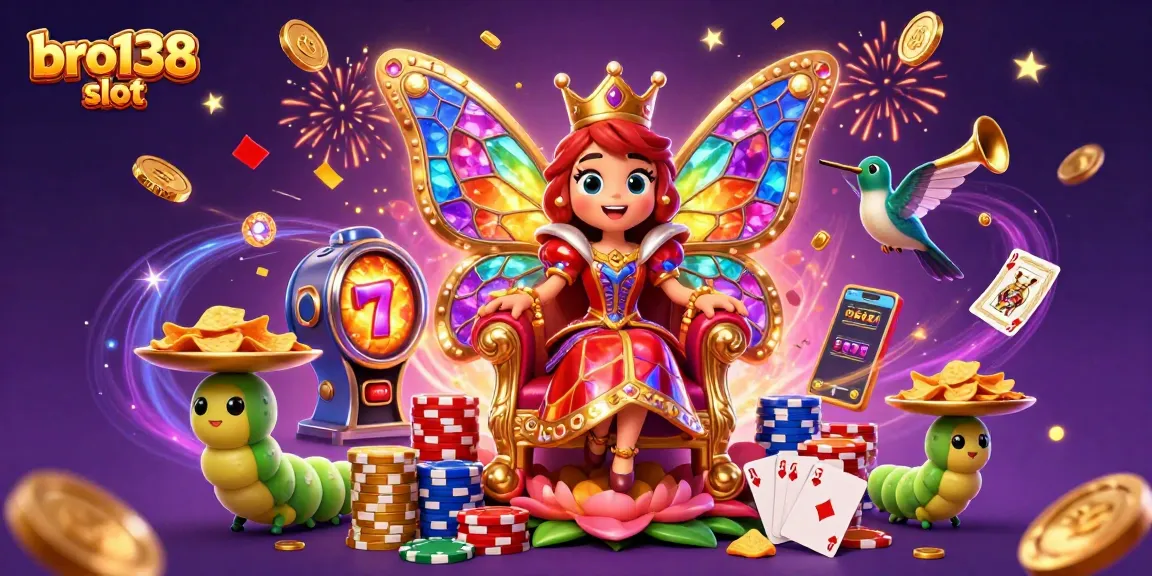 Spin the reels on bro138 slot with dazzling visuals and vibrant gaming elements.