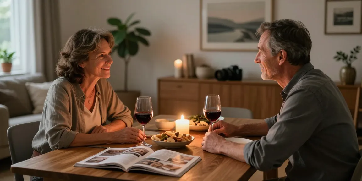Cialis discussion enhancing intimacy and health in a warm home environment.