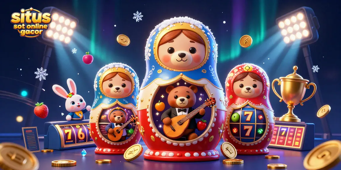 Menang besar di situs slot online gacor dengan suasana kasino yang menggairahkan dan elemen permainan yang menarik.