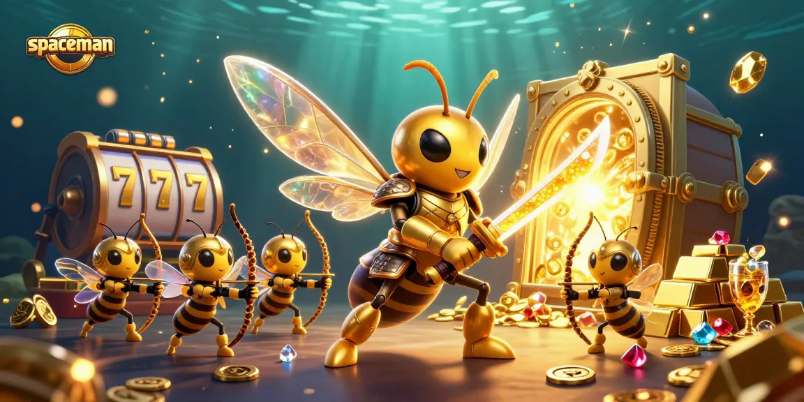 Engage with the spaceman slot game featuring golden treasures, animated characters, and thrilling action.