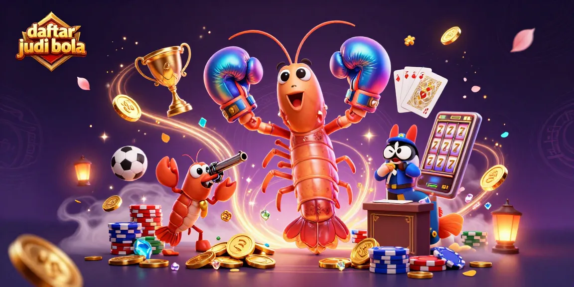 Experience daftar judi bola with a vibrant scene of dynamic sports betting action.
