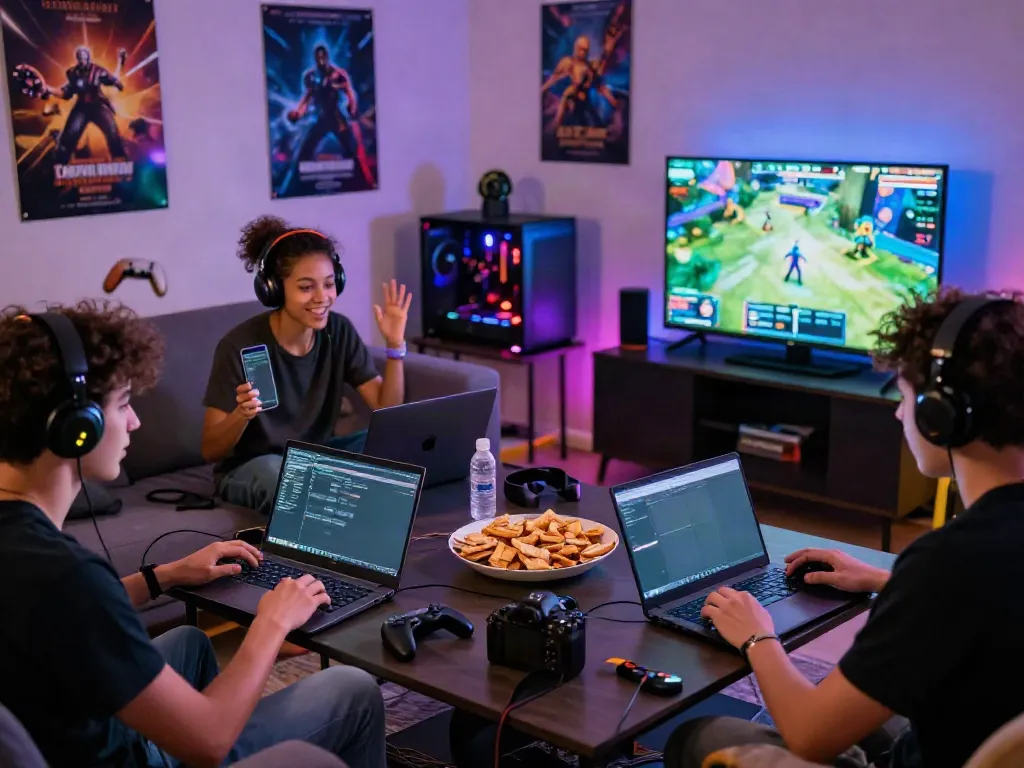 Pengalaman bermain game online bersama teman di JPTOTO, suasana hangat dan menyenangkan.