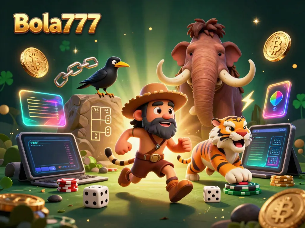 Gali peluang kemenangan di Bola777 dengan kasino prasejarah dan elemen kripto yang menyenangkan.