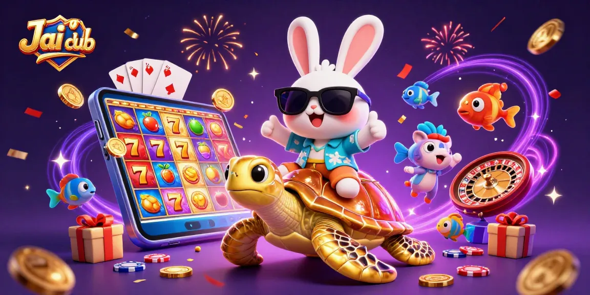 Play games and win at Jai club with colorful slots, lucky symbols, and festive vibes.