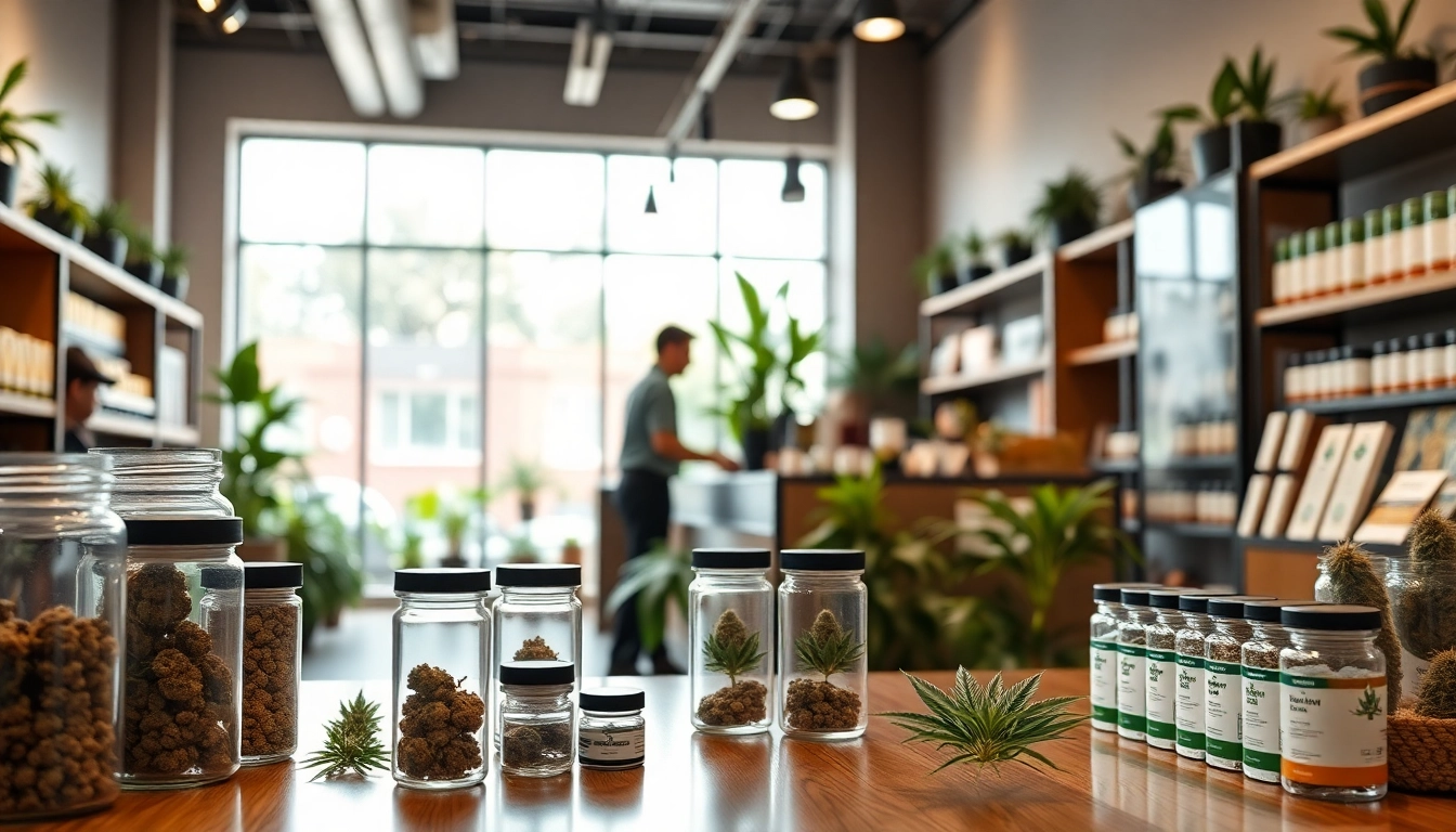 Explore premium selection at the Weed Store with vibrant displays and knowledgeable staff.