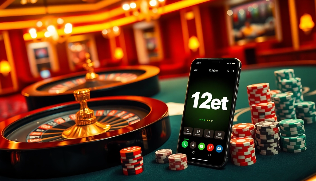 Experience the thrill of online gaming with link 12bet at a luxurious casino.
