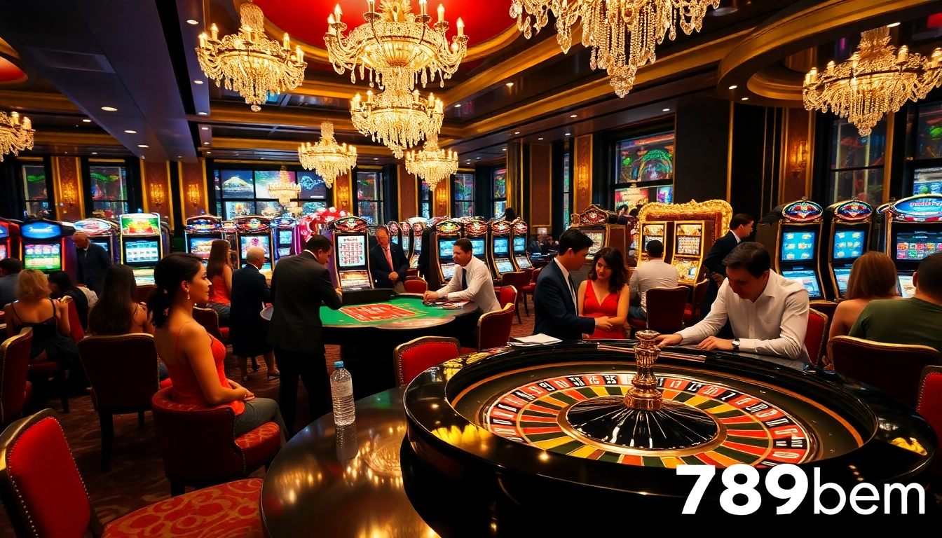 Experience excitement at 789bet com with vibrant casino games and professional dealers engaging players.